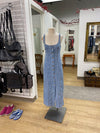 Zara denim maxi dress M