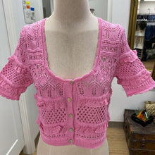 Load image into Gallery viewer, Zara open knit top S
