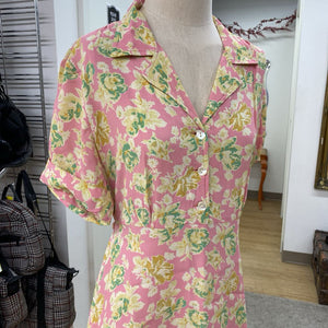 April Cornell floral dress M