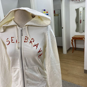 Diesel light zip up hoody M