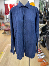 Load image into Gallery viewer, Massimo Dutti denim top XL

