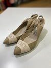Salvatore Ferragamo slingback sandals 7.5 (Fits like a 7)