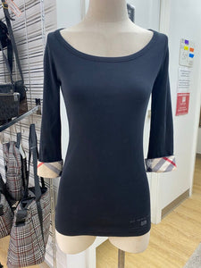 Burberry long sleeve top S