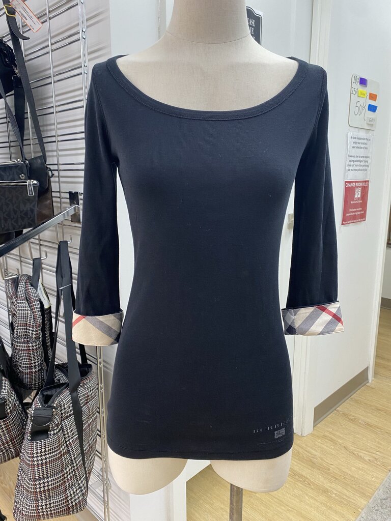 Burberry long sleeve top S