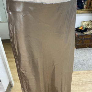 H&M metallic maxi skirt NWT L