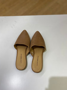 Lucky Brand leather slides 7,5
