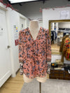 Veronica Beard floral top 0