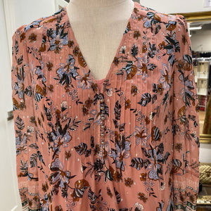 Veronica Beard floral top 0