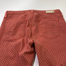 Load image into Gallery viewer, AG Jeans The Stevie Ankle polka dot jeans 27

