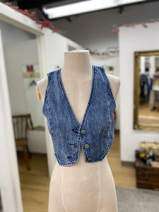 Denim Forum denim vest S