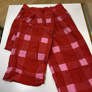 Porridge Square print pants XS