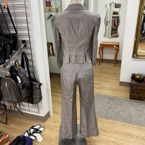 Diane Von Furstenburg vintage striped suit 6