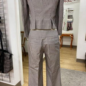 Diane Von Furstenburg vintage striped suit 6