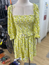 For Love & Lemons smocked dress NWT M