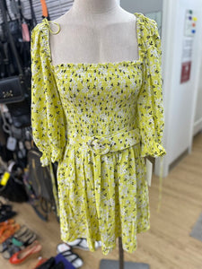 For Love & Lemons smocked dress NWT M