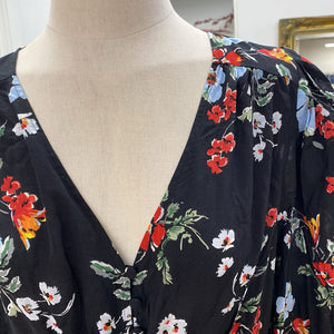 Banana Republic floral dress 12