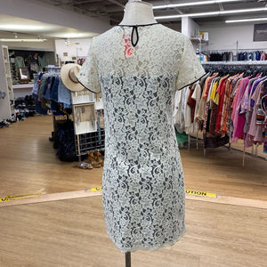 Diane Von Furstenburg lace layered dress 10
