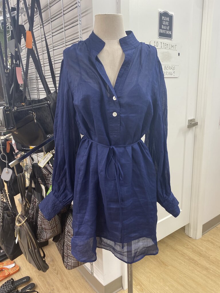 Banana Republic ramie dress M Tall