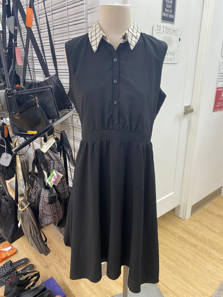 Eve Gravel layered dress M