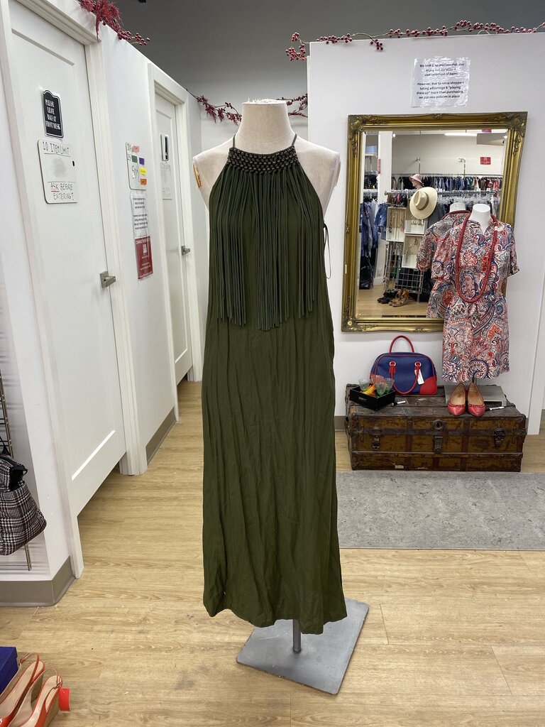 Zara fringe dress M
