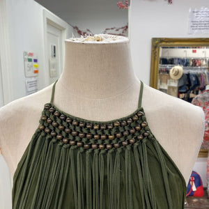 Zara fringe dress M