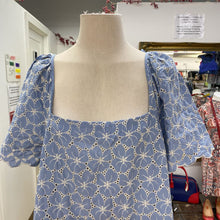 Load image into Gallery viewer, Zara eyelet mini dress NWT XL
