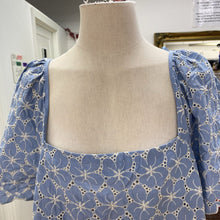 Load image into Gallery viewer, Zara eyelet mini dress NWT XL

