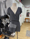Gap striped romper M