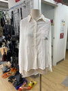 Bedouin open back Linen top L