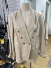 Michael Kors linen blend blazer 10