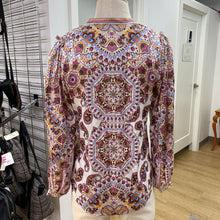 Load image into Gallery viewer, Hale Bob beaded paisley top XS

