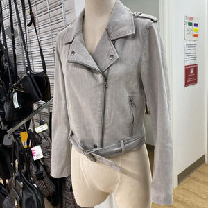 Belle & Bloom moto denim jacket M