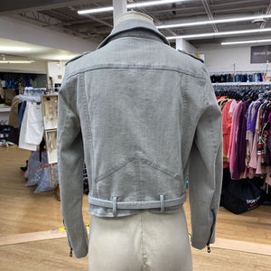 Belle & Bloom moto denim jacket M