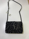 Rebecca Minkoff denim/velvet small crossbody