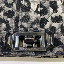 Load image into Gallery viewer, Rebecca Minkoff denim/velvet small crossbody
