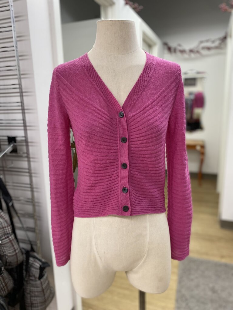 Dries Van Noten light knit wool/blend cardi S