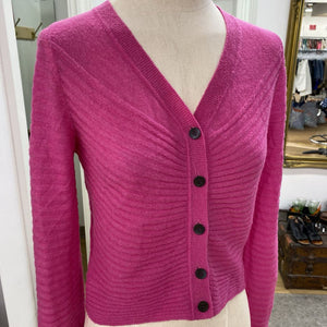 Dries Van Noten light knit wool/blend cardi S