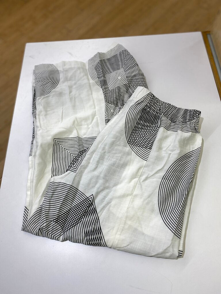 Radzoli pull on wide leg pants L