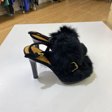 Load image into Gallery viewer, Coach fur sandals 7
