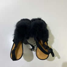 Load image into Gallery viewer, Coach fur sandals 7
