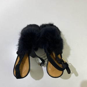 Coach fur sandals 7