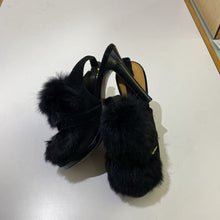 Load image into Gallery viewer, Coach fur sandals 7
