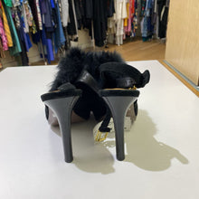 Load image into Gallery viewer, Coach fur sandals 7
