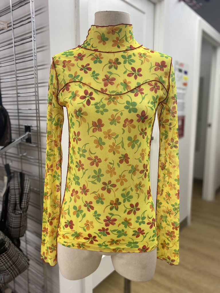 Eliza Faulkner mesh top XS