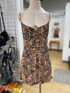 Wilfred Bellow Mini animal print dress NWT 8