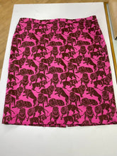 Load image into Gallery viewer, J Crew lion print skirt 16
