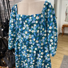 Load image into Gallery viewer, Birds of North America Cotton Puff dress NWT 18
