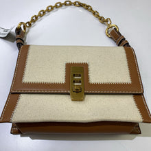 Load image into Gallery viewer, Charles &amp; Keith canvas/pleather handbag NWT
