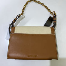 Load image into Gallery viewer, Charles &amp; Keith canvas/pleather handbag NWT
