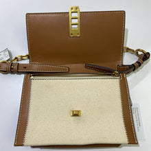 Load image into Gallery viewer, Charles &amp; Keith canvas/pleather handbag NWT
